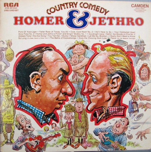 Homer And Jethro - Country Comedy - RCA Camden - CXS-9012(e) - 2xLP, Comp 2533440453