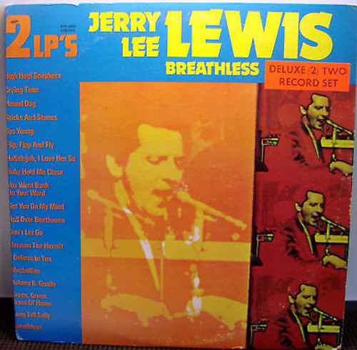 Jerry Lee Lewis - Breathless (Roll Over Beethoven / High Heel Sneakers) - Pickwick, Hilltop, Pickwick/33 Records - PTP-2055, JS-6110, SPC-3224 - 2xLP, Comp, RE 2475756968