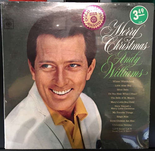 Andy Williams - Merry Christmas - Columbia - CS 9220 - LP, Album 2440915886