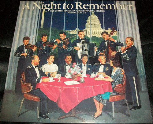 The United States Air Force Strolling Strings - A Night To Remember - Not On Label (United States Air Force Self-Released) - none - LP, Album 2415276596