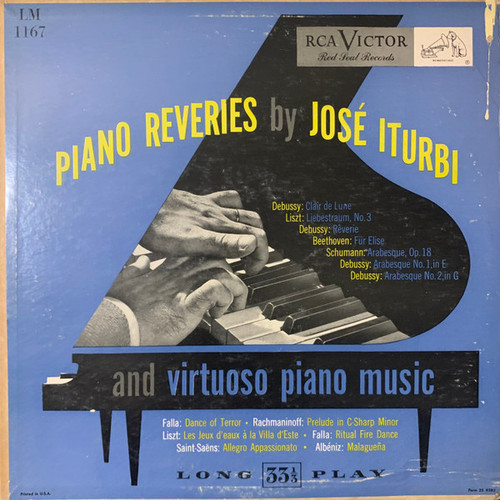 Jos√© Iturbi - Piano Reveries - RCA Victor Red Seal - LM-1167 - LP, Album, Mono 2443148003