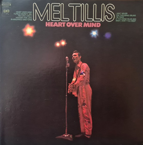 Mel Tillis - Heart Over Mind - Columbia - C 30253 - LP, Comp 2482096928
