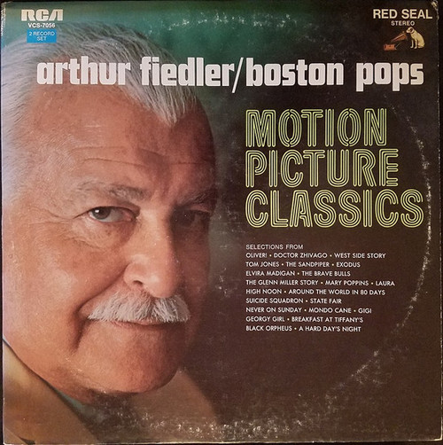 Arthur Fiedler / The Boston Pops Orchestra - Motion Picture Classics - RCA Red Seal - VCS-7056 - 2xLP, Gat 2443214399
