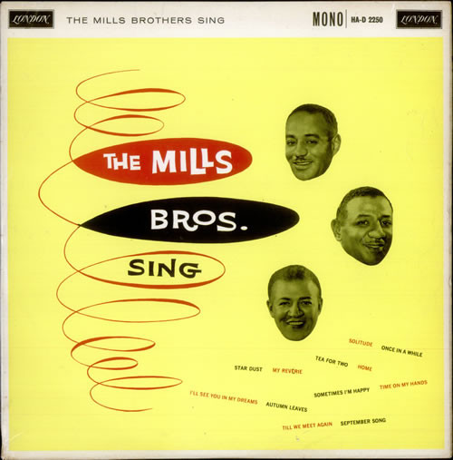 The Mills Brothers - Sing - London Records - SAH-D 6074 - LP 2481742976
