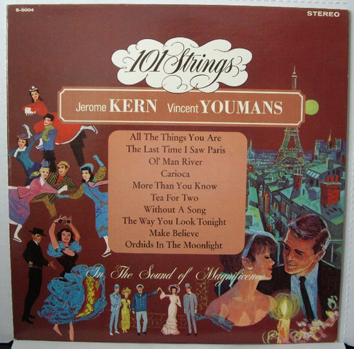 101 Strings - Jerome Kern & Vincent Youmans - Alshire, Alshire - ST-5004, S-5004 - LP 2439603314