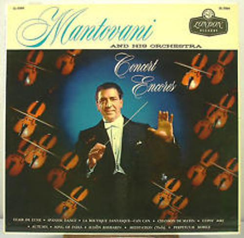 Mantovani And His Orchestra - Concert  Encores - London Records - LL-3004 - LP 2411257892