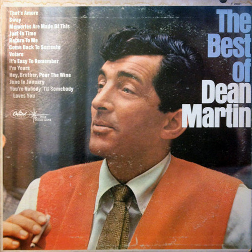 Dean Martin - The Best Of Dean Martin - Capitol Records - T 2601 - LP, Comp, Mono 2409297794