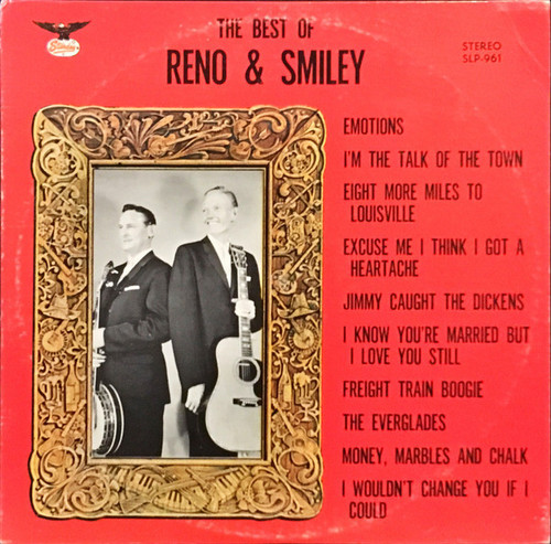 Reno And Smiley - The Best Of Reno & Smiley - Starday Records, Gusto - SLP-961 - LP, Comp, RE 2534768943