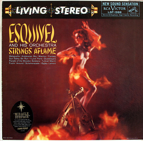 Esquivel And His Orchestra - Strings Aflame - RCA Victor, RCA Victor - LSP-1988, LSP 1988 - LP, Album 2416564994