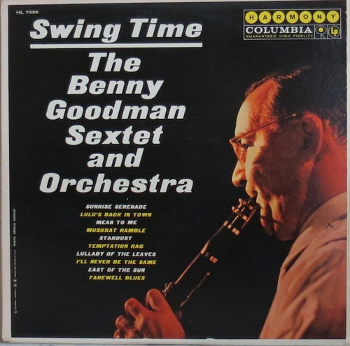 Benny Goodman Sextet - Swing Time - Harmony (4) - HL 7225 - LP, Album 2411935163