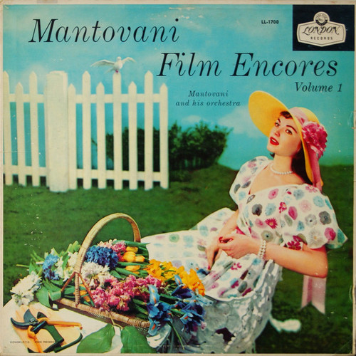 Mantovani And His Orchestra - Mantovani Film Encores Volume 1 - London Records, London Records - LL-1700, LL‚Ä§1700 - LP, Album, Mono 2411261207