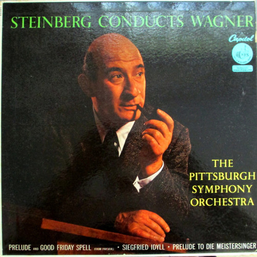 William Steinberg Conducts Richard Wagner, The Pittsburgh Symphony Orchestra - Steinberg Conducts Wagner - Capitol Records - P8368 - LP, Album, Mono 2443209641
