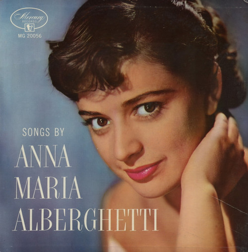 Anna Maria Alberghetti - Songs By Anna Maria Alberghetti - Mercury - MG 20056 - LP 2429047034