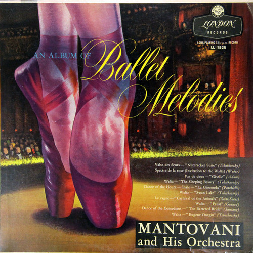 Mantovani And His Orchestra - An Album Of Ballet Melodies - London Records - LL 1525 - LP, Mono 2464016729