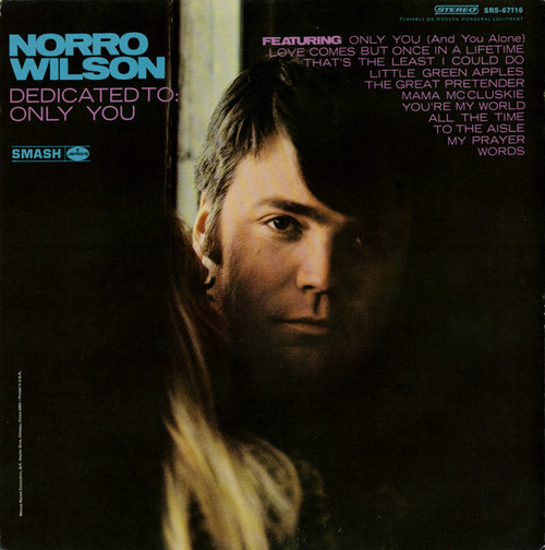 Norro Wilson - Dedicated To: Only You - Smash Records (4), Mercury - SRS-67116 - LP, Album 2482031648