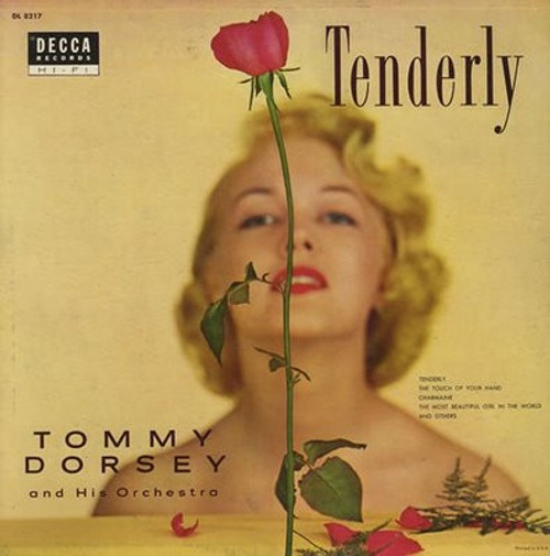 Tommy Dorsey And His Orchestra - Tenderly - Decca - DL 8217 - LP 2478879179