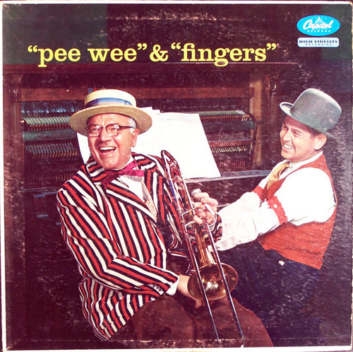 Joe "Fingers" Carr And Pee Wee Hunt - "Pee Wee" & "Fingers" - Capitol Records, Capitol Records - T783, T-783 - LP, Album, Mono 2451201242