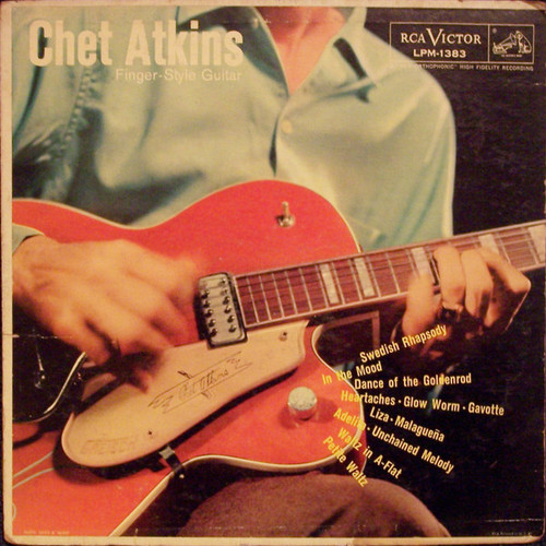 Chet Atkins - Finger Style Guitar - RCA Victor - LPM 1383 - LP, Album, Mono, Ind 2460289238