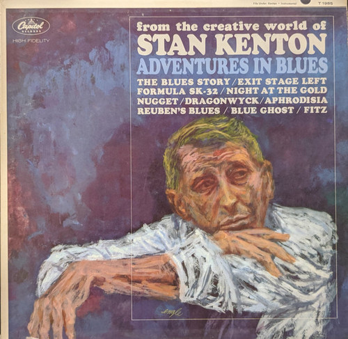 Stan Kenton - Adventures In Blues - Capitol Records - T 1985 - LP, Album, Mono 2482292813
