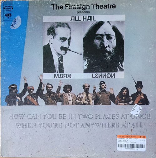 The Firesign Theatre - How Can You Be In Two Places At Once When You're Not Anywhere At All - Columbia - CS 9884 - LP, Album, RE, Ter 2498211719