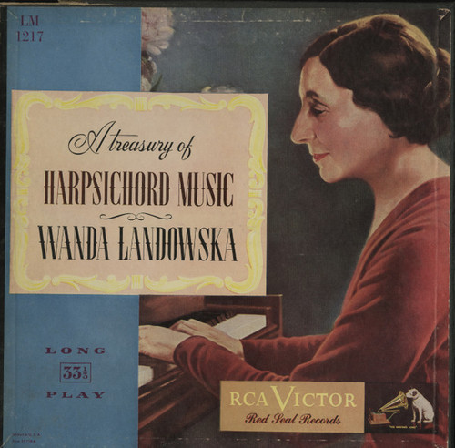 Wanda Landowska - A Treasury Of Harpsichord Music - RCA Victor Red Seal - LM-1217 - LP, Album, Mono, Box 2449864763