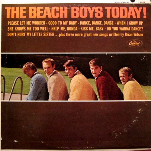 The Beach Boys - The Beach Boys Today! - Capitol Records, Capitol Records - T-2269, T 2269 - LP, Album, Mono, Scr 2533293651