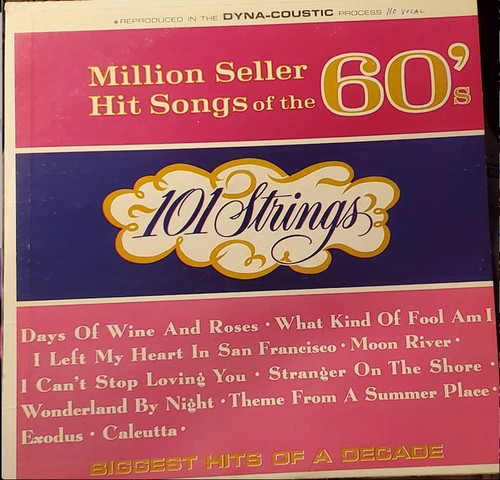 101 Strings - Million Seller Hit Songs Of The 60's - Somerset - P-21300 - LP, Album, Mono, Dyn 2533737966