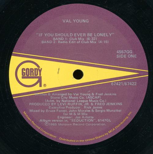 Val Young - If You Should Ever Be Lonely - Gordy - 4557GG - 12" 2494981193