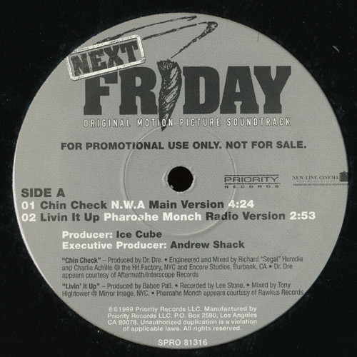 Various - Taste Of Next Friday (Original Motion Picture Soundtrack) - Priority Records - SPRO 81316 - 12", Promo 2470580144