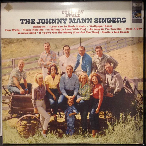 The Johnny Mann Singers - Country Style - Sunset Records - SUS-5231 - LP, Album 2462188307