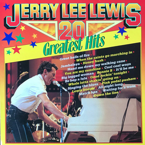 Jerry Lee Lewis - 20 Greatest Hits - Black Tulip - 28012 - LP, Comp 2502196910