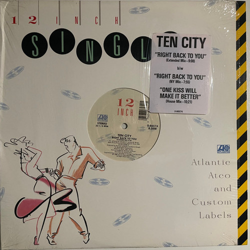 Ten City - Right Back To You - Atlantic - 0-86574 - 12", SP 2511903101