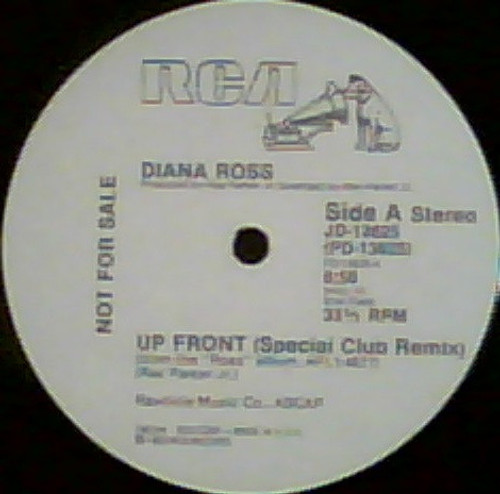 Diana Ross - Up Front - RCA - JD-13625 - 12", Single, Promo 2508195749