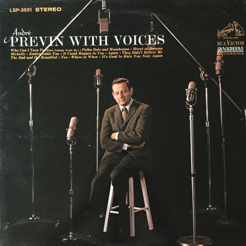 Andr√© Previn - Previn With Voices - RCA Victor - LSP 3551 - LP 2407058303