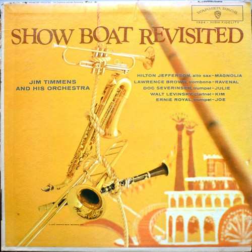 Jim Timmens And Orchestra - Showboat Revisited - Warner Bros. Records - W 1324 - LP, Album, Mono 2480486117