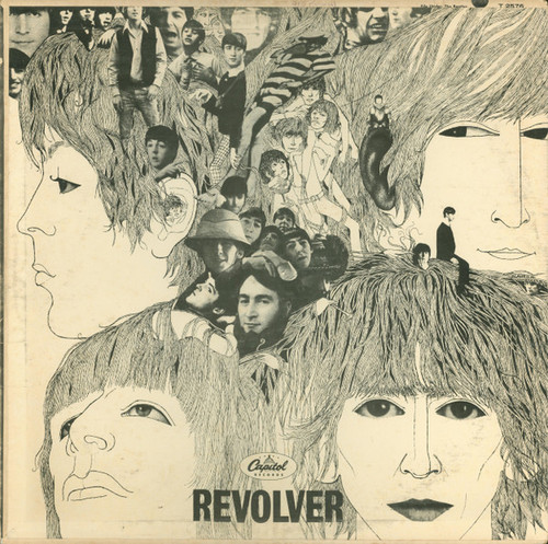 The Beatles - Revolver (LP, Album, Mono, Scr)