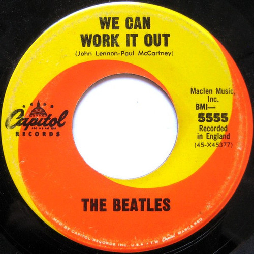 The Beatles - We Can Work It Out / Day Tripper (7", Single)