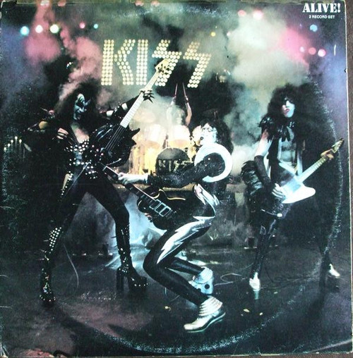 Kiss - Alive! (2xLP, Album, Fou)