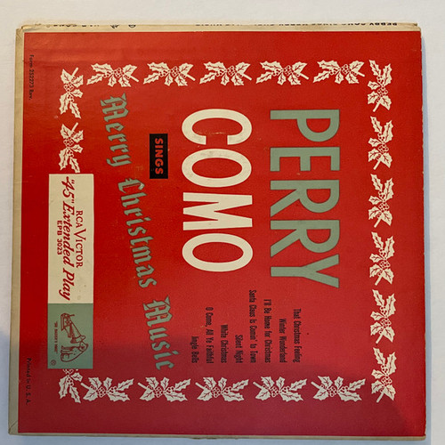 Perry Como - Merry Christmas Music (2x7", Album, EP, Gat)