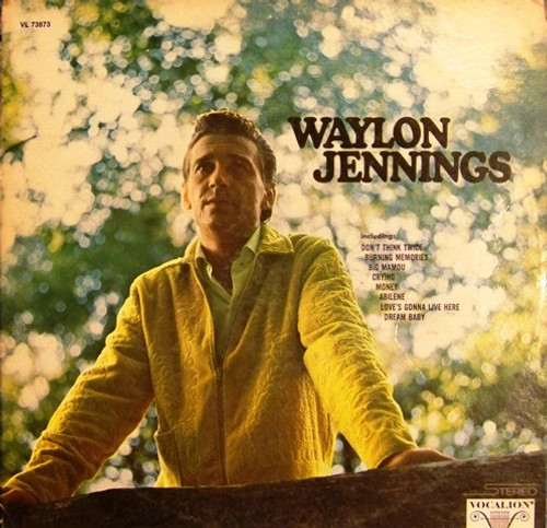 Waylon Jennings - Waylon Jennings (LP, Album, RE, Pin)