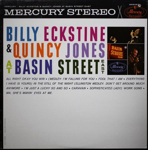 Billy Eckstine & Quincy Jones - At Basin Street East (LP, Album)