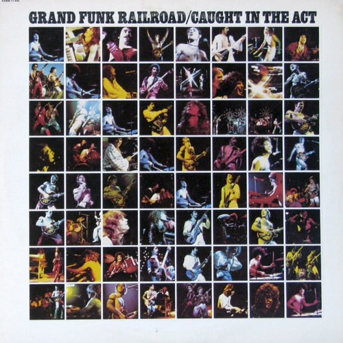 Grand Funk Railroad - Caught In The Act (2xLP, Album, Jac)