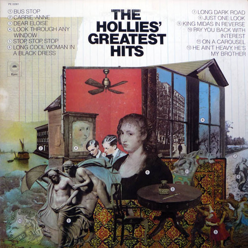 The Hollies - The Hollies' Greatest Hits (LP, Comp, RE, Pit)