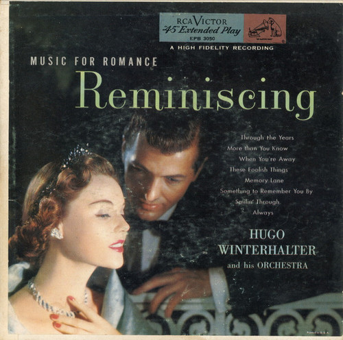 Hugo Winterhalter And His Orchestra* - Reminiscing (2x7", Album, EP, Mono, Gat)
