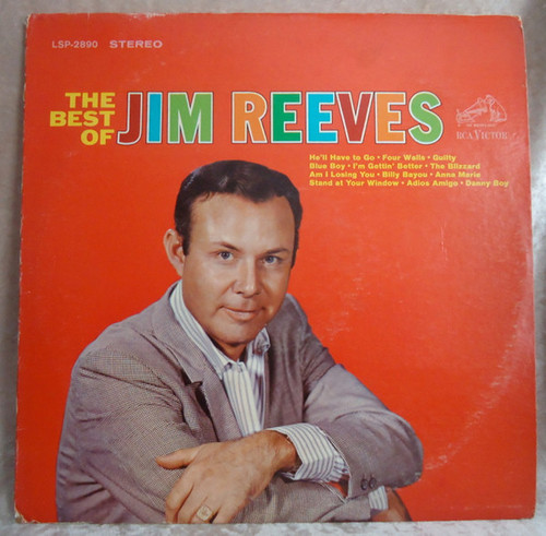 Jim Reeves - The Best Of Jim Reeves (LP, Comp, Mono, Ind)