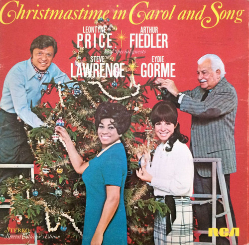 Leontyne Price And Arthur Fiedler And Special Guests Steve Lawrence Eydie Gorme* - Christmastime In Carol And Song (LP, Album, S/Edition, Gat)