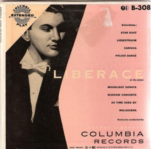 Liberace - At The Piano (2x7", EP, Gat)
