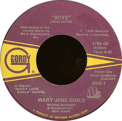 Mary Jane Girls - Boys (7")