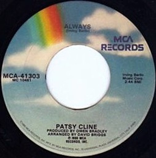 Patsy Cline - Always (7")