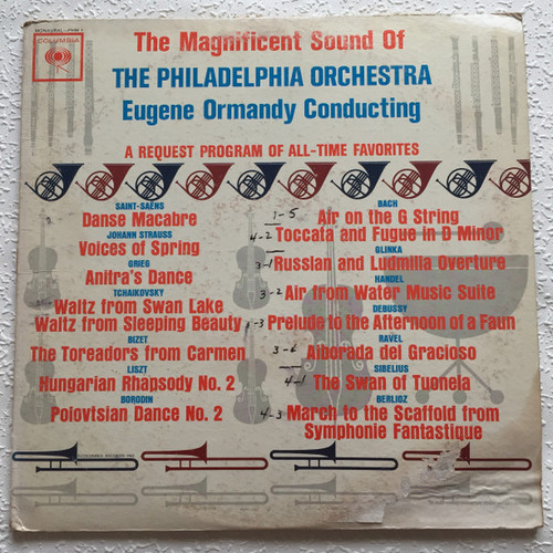 The Philadelphia Orchestra, Eugene Ormandy - The Magnificent Sound Of The Philadelphia Orchestra (2xLP, Comp, Mono)